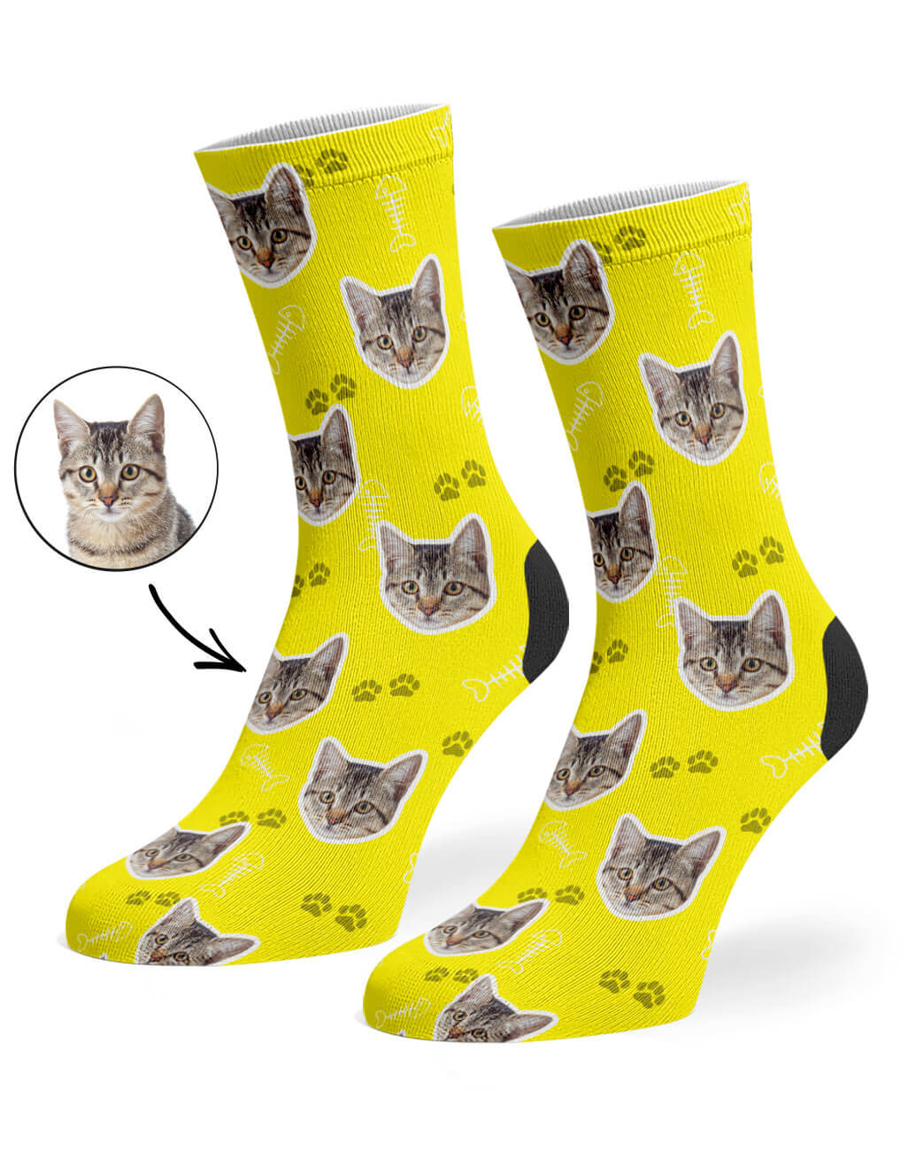 Custom Cat Socks