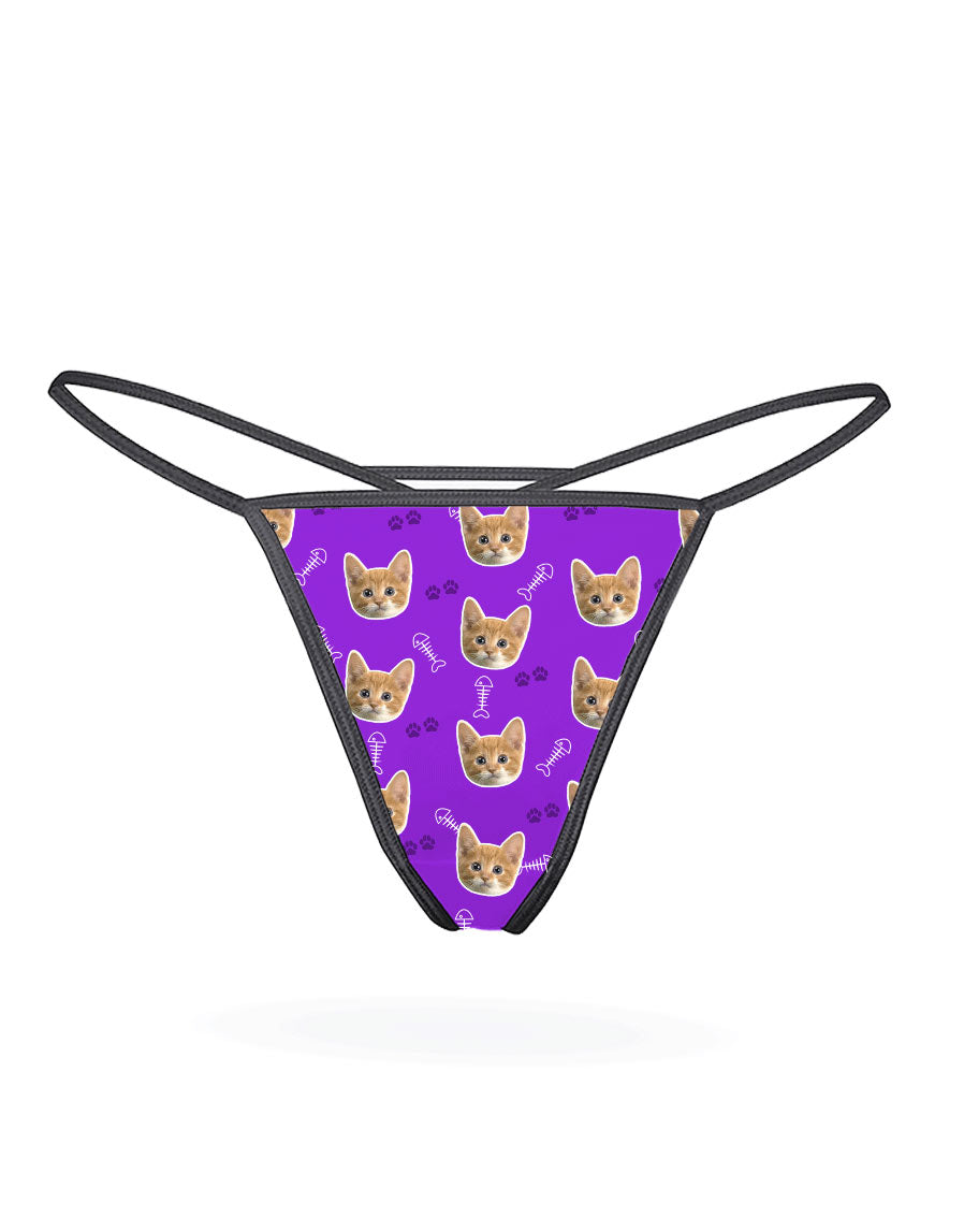 Your Cat Custom Thong