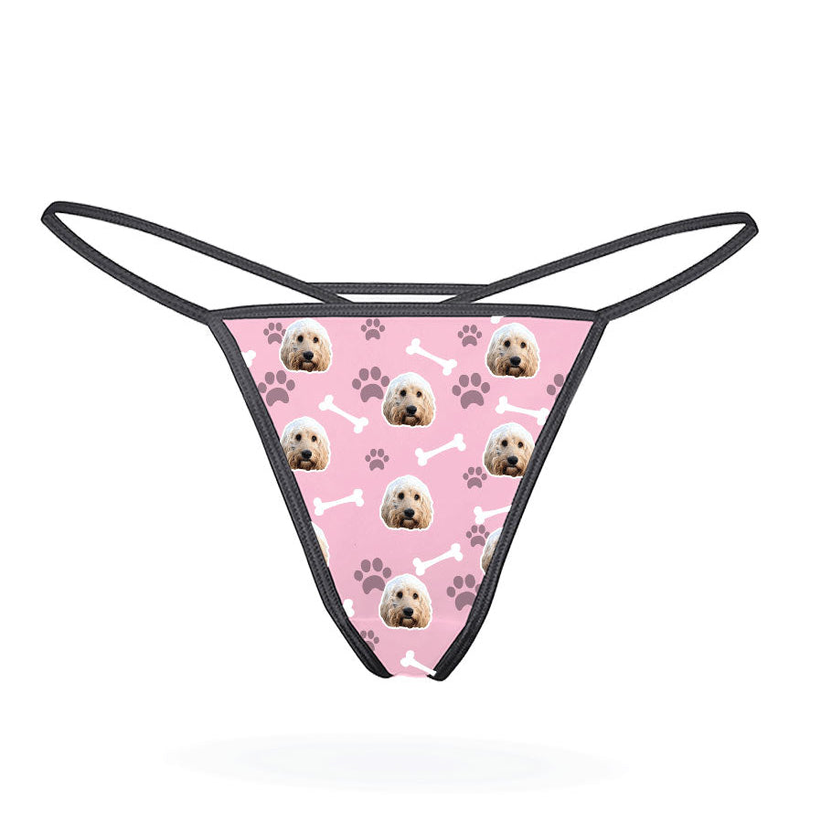 Your Dog Custom Thong