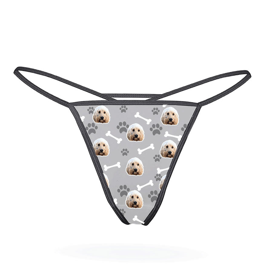 Your Dog Custom Thong
