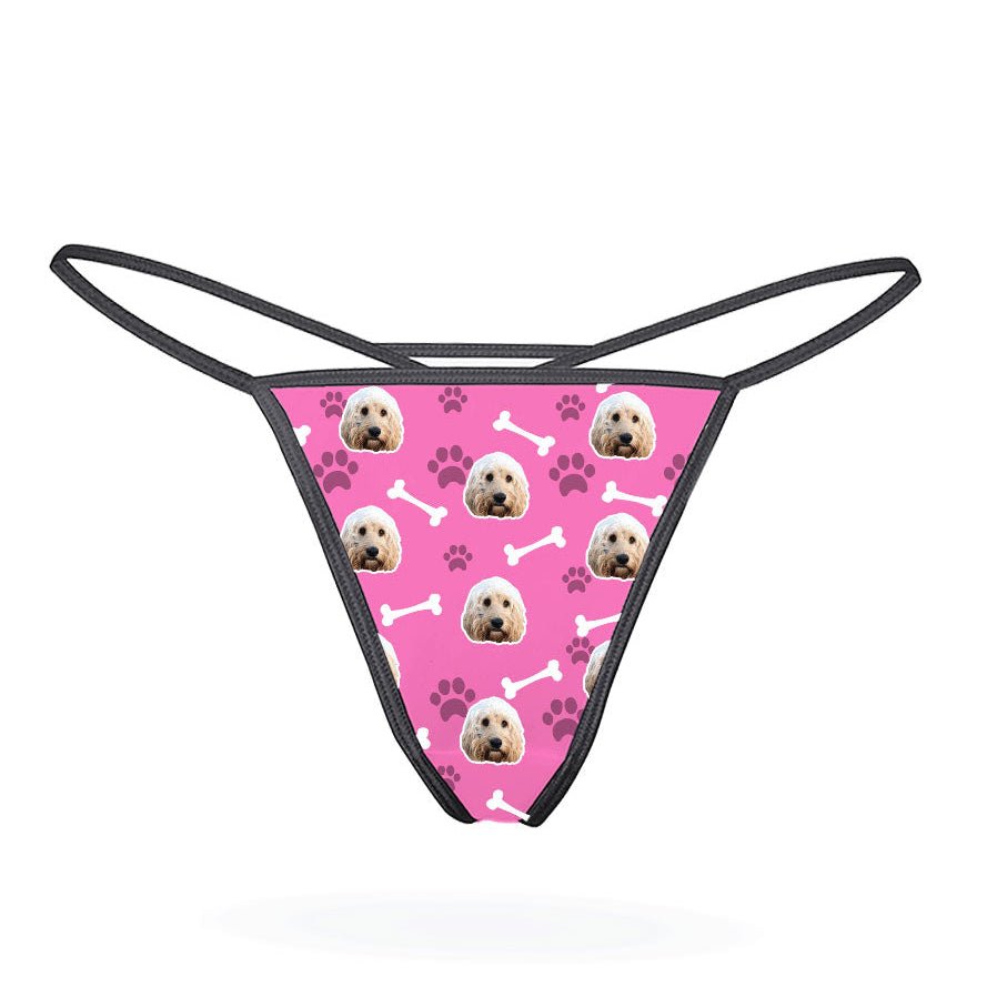 Your Dog Custom Thong