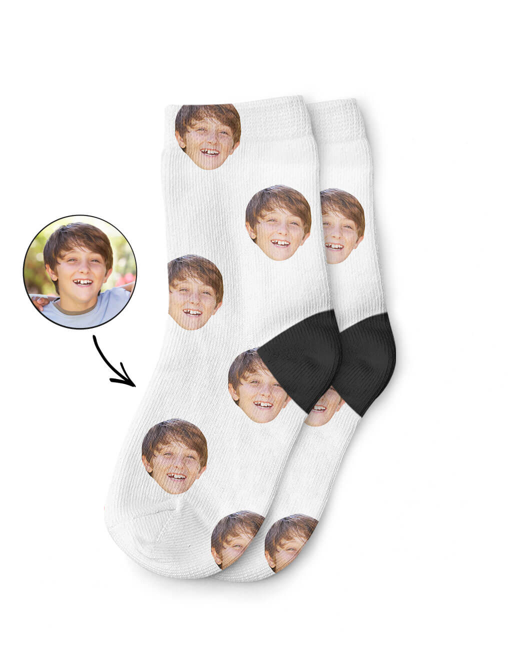 Your Kids Face Socks