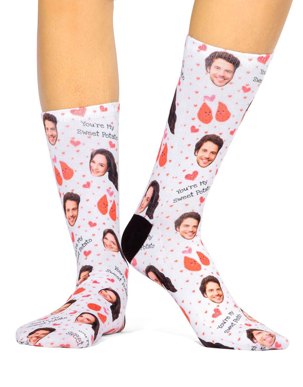 Sweet Potato Custom Socks