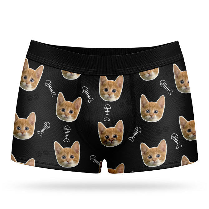 Your Cat on Custom Boxers