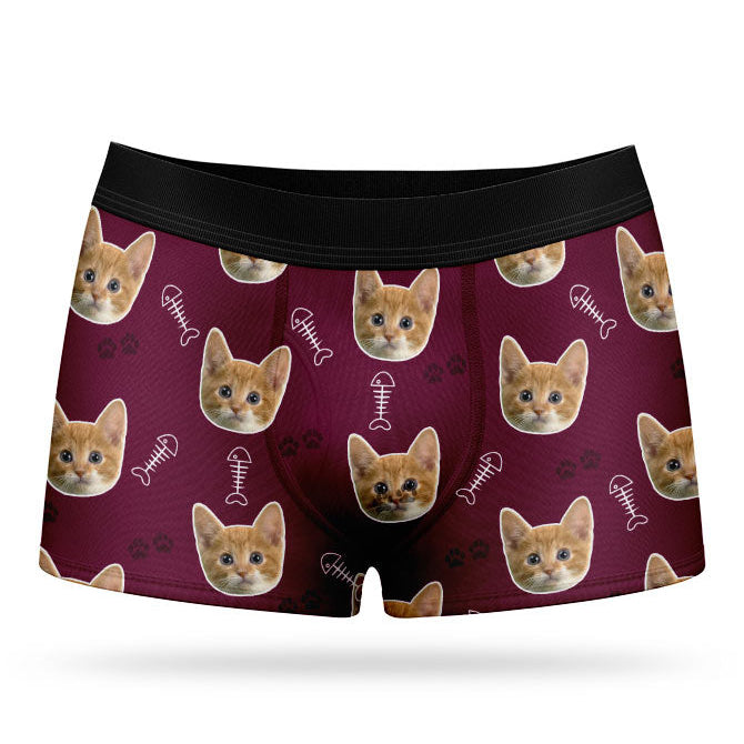 Your Cat on Custom Boxers