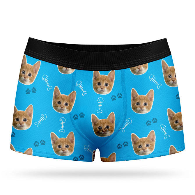 Your Cat on Custom Boxers