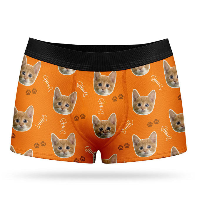 Your Cat on Custom Boxers