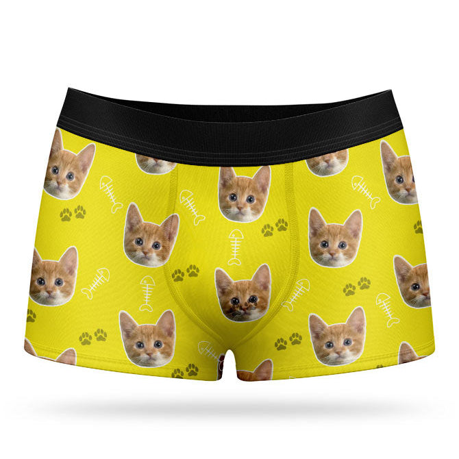 Your Cat on Custom Boxers
