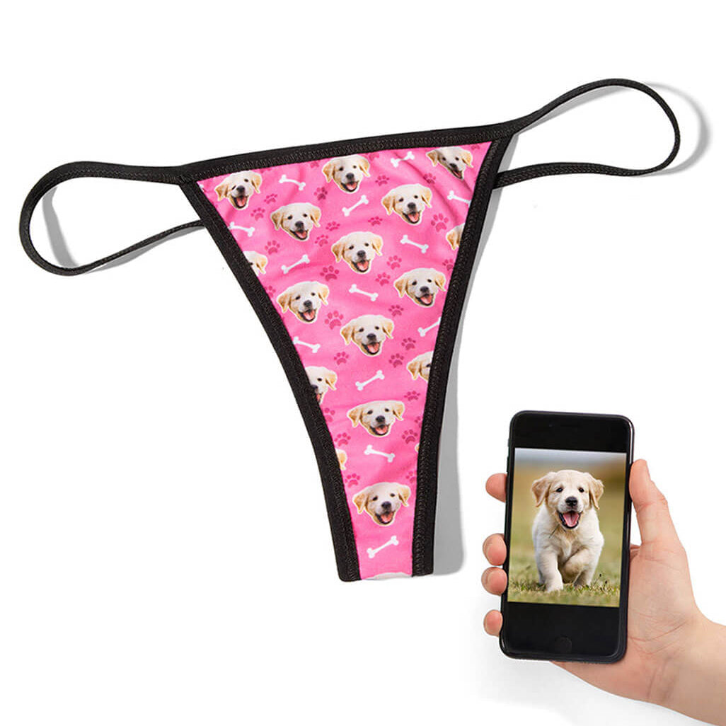 Your Dog Custom Thong
