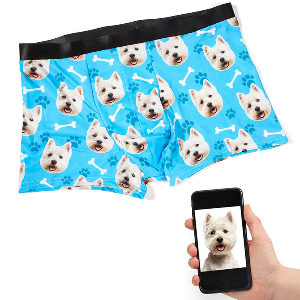 Your Dog on Custom Boxers