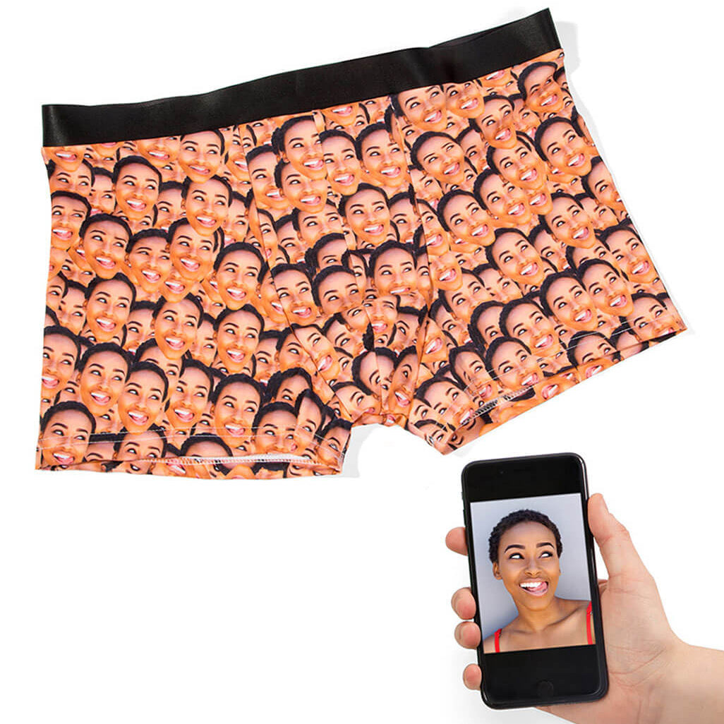 Face Mash Custom Boxers