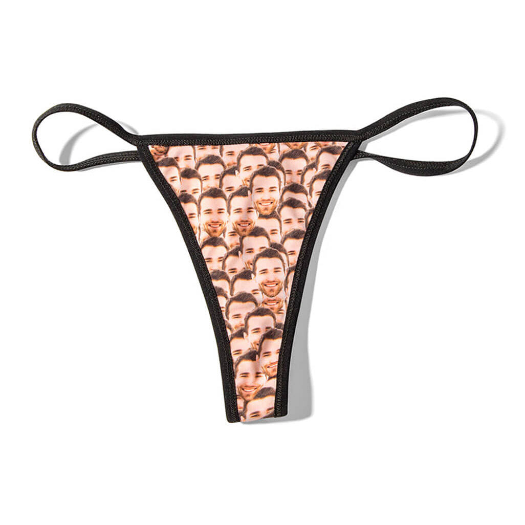 Face Mash Custom Thong