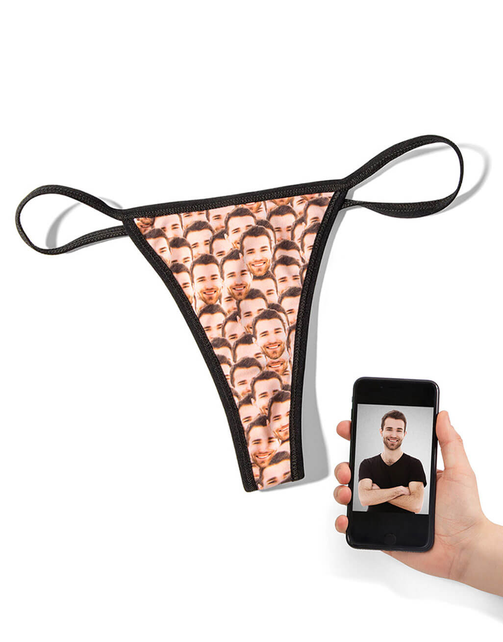 Face Mash Custom Thong