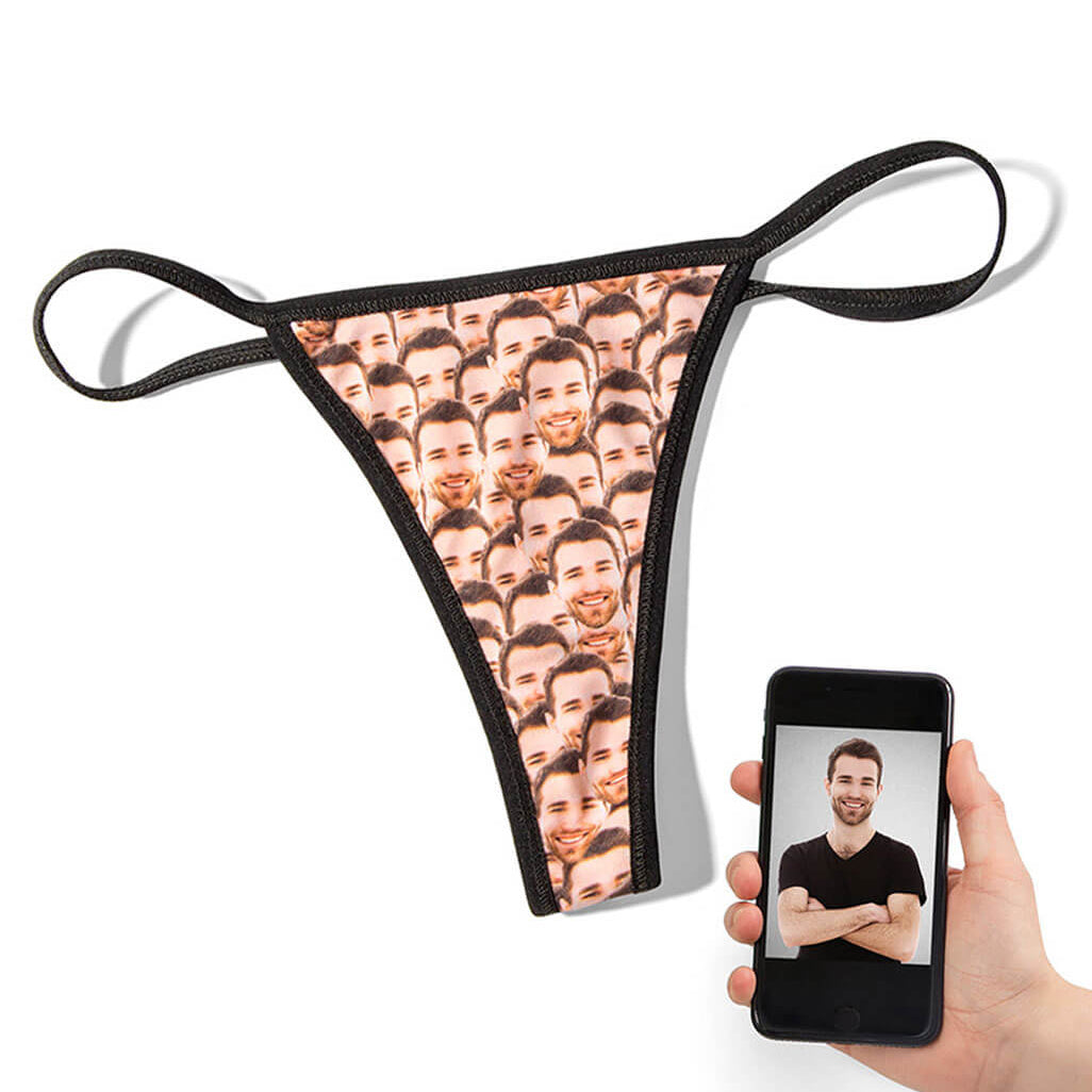 Face Mash Custom Thong