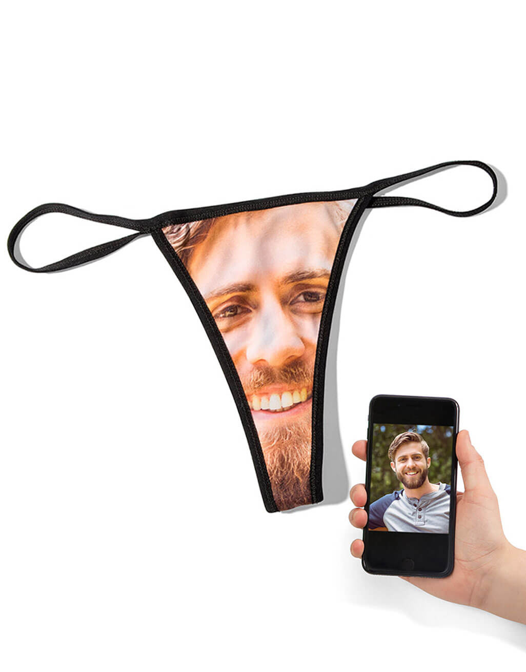 Face Splat Custom Thong