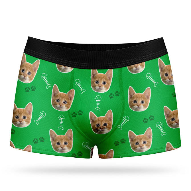 Your Cat on Custom Boxers