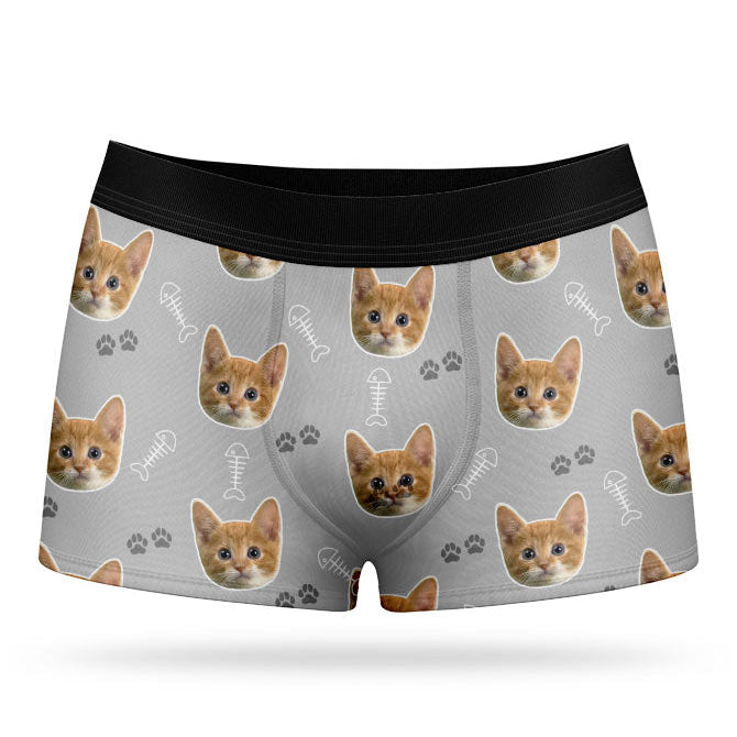 Your Cat on Custom Boxers