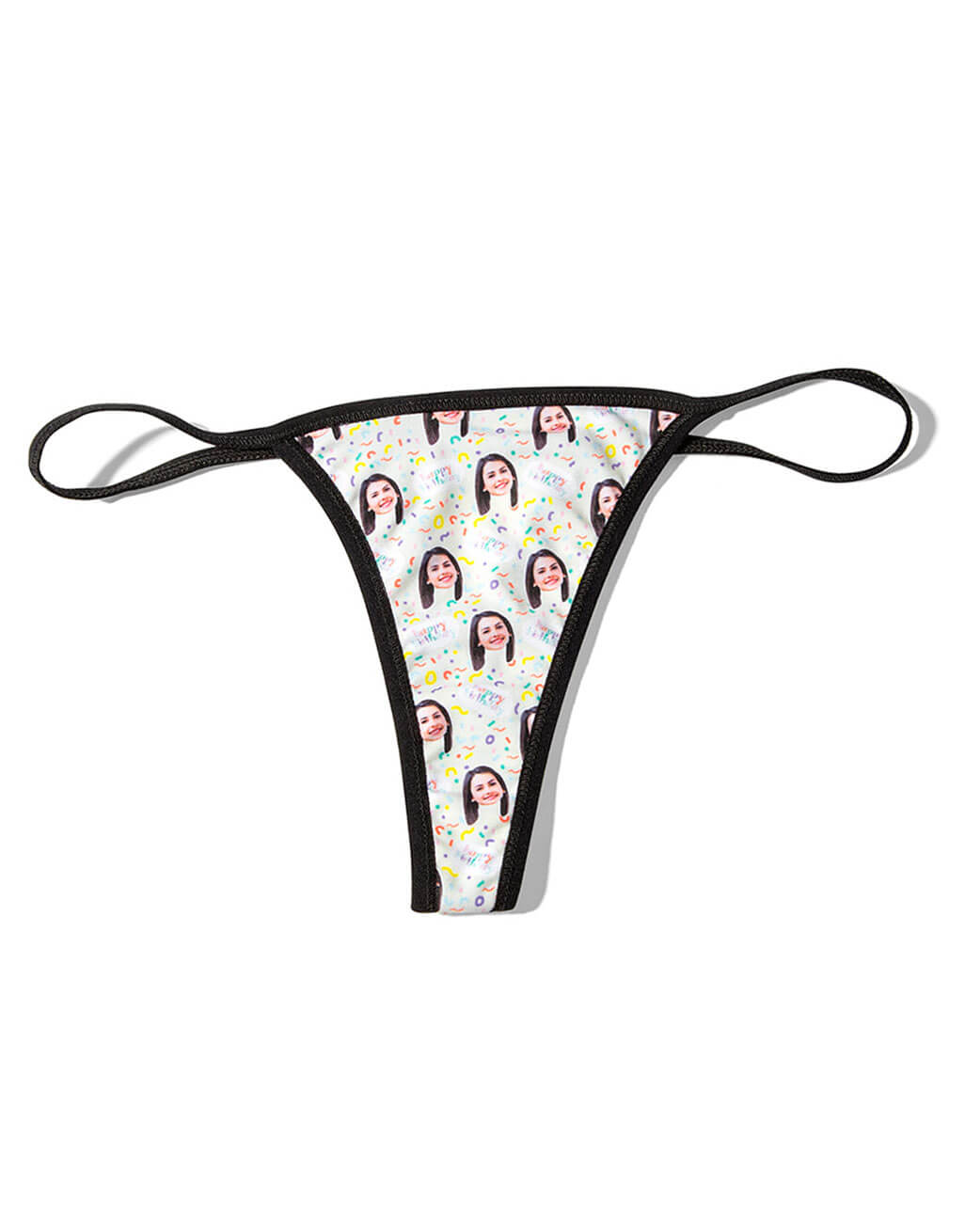 Happy Birthday Custom Thong