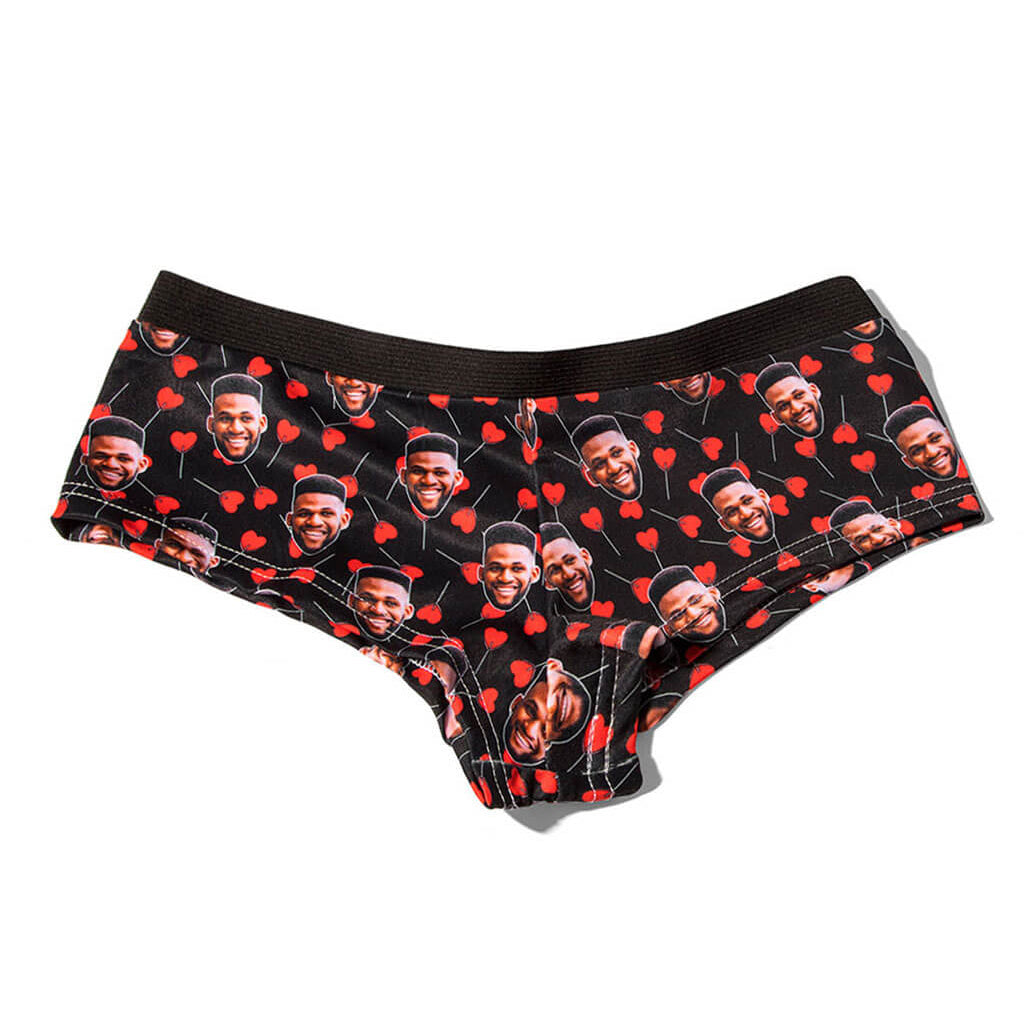 Heart Lollipops Custom Panties