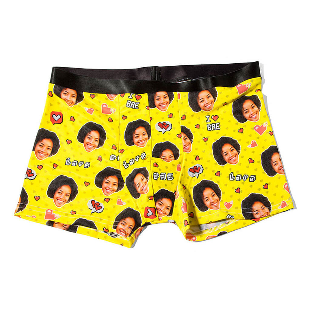 I Love Bae Custom Boxers