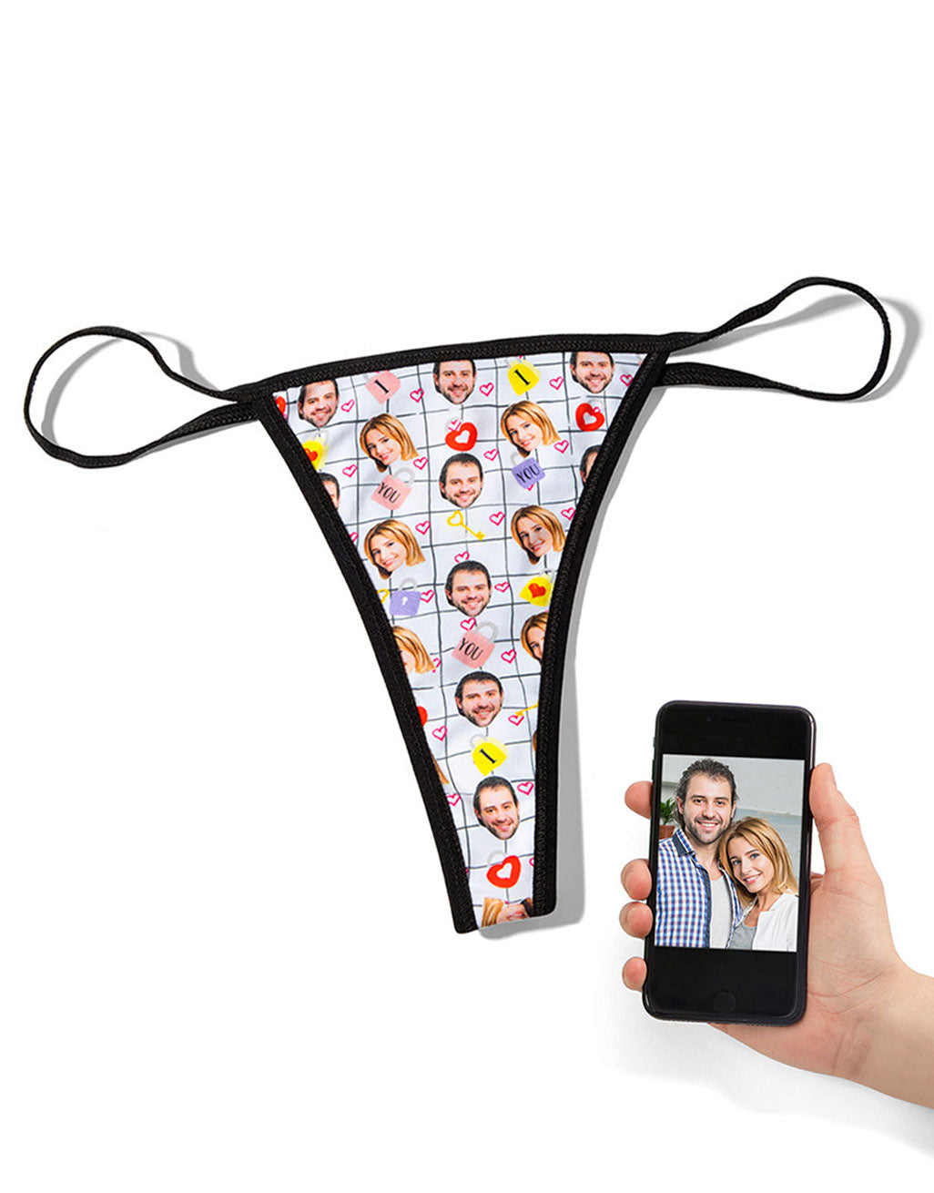 Love Locks Custom Thong