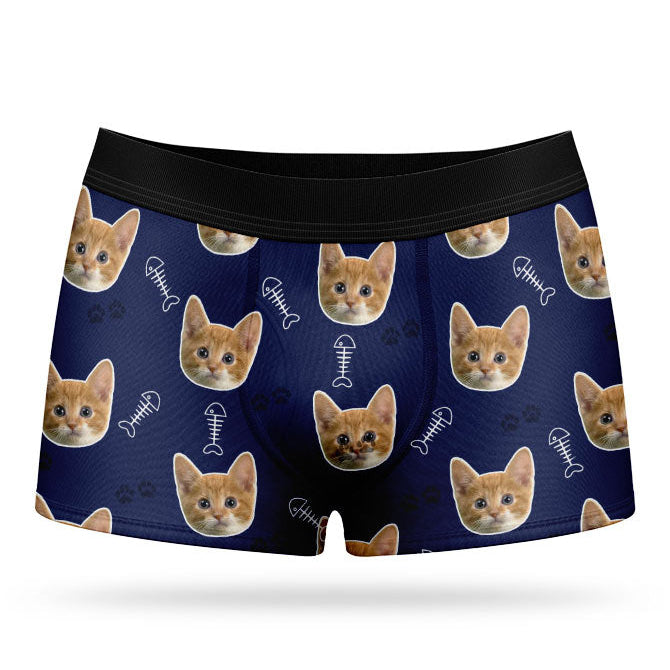 Your Cat on Custom Boxers