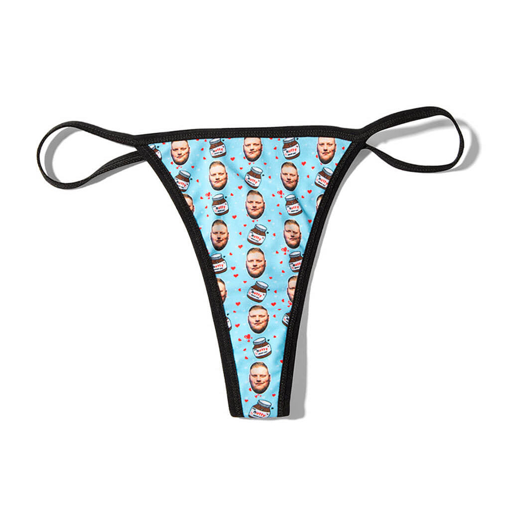 Nutty About You Custom Thong