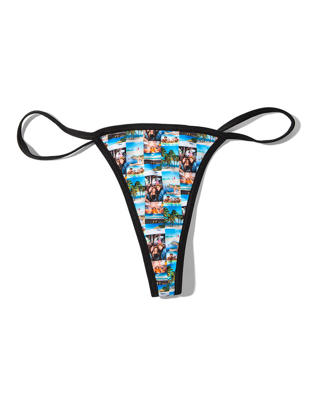 Photo Collage Custom Thong