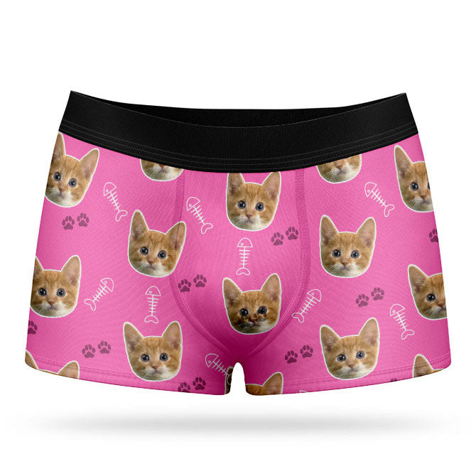 Your Cat on Custom Boxers