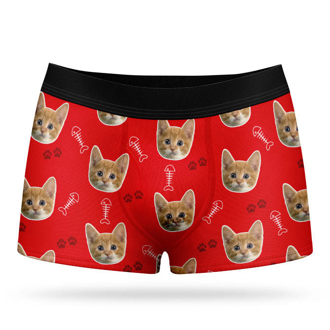 Your Cat on Custom Boxers
