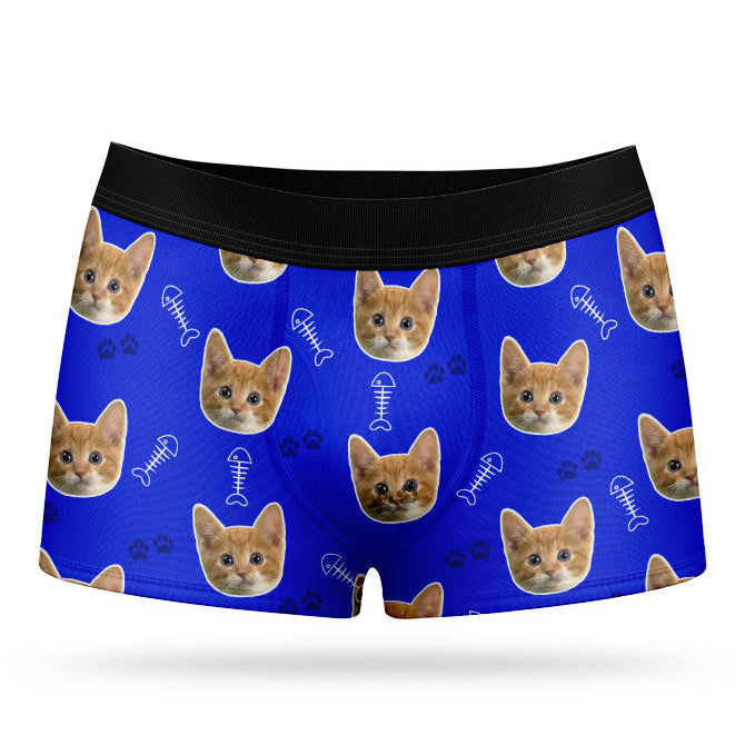 Your Cat on Custom Boxers