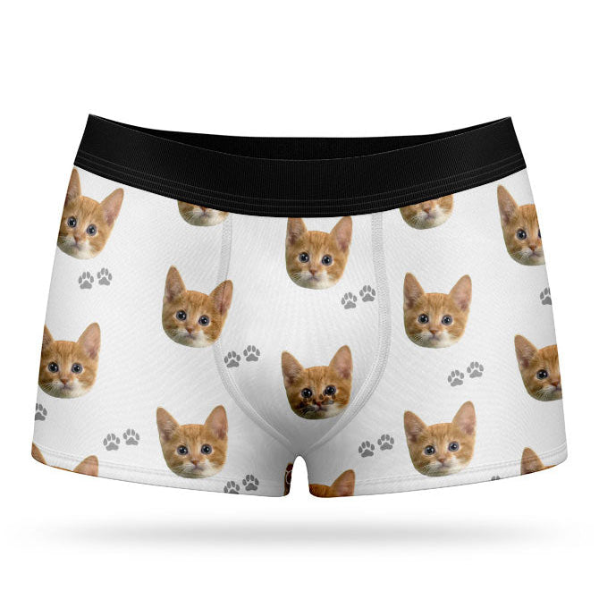 Your Cat on Custom Boxers
