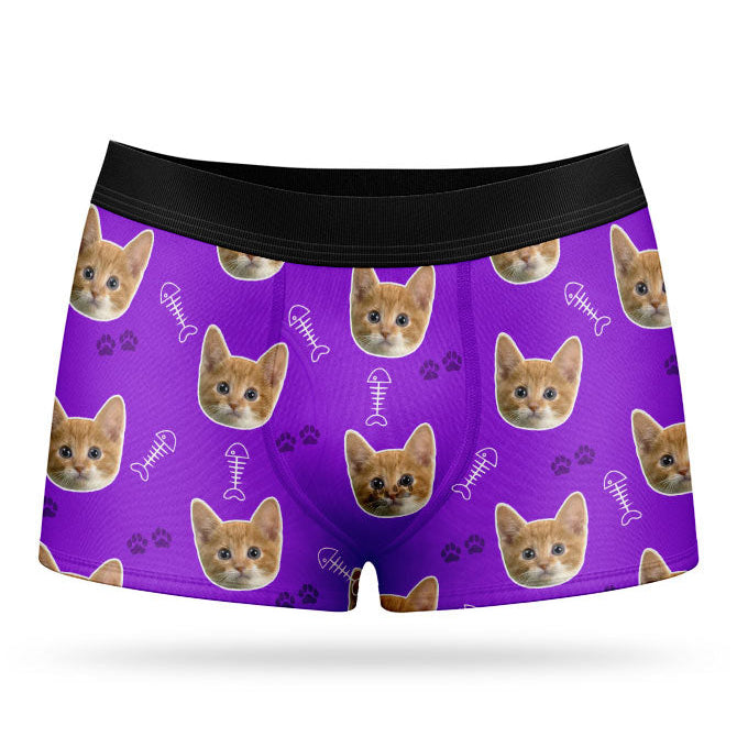 Your Cat on Custom Boxers