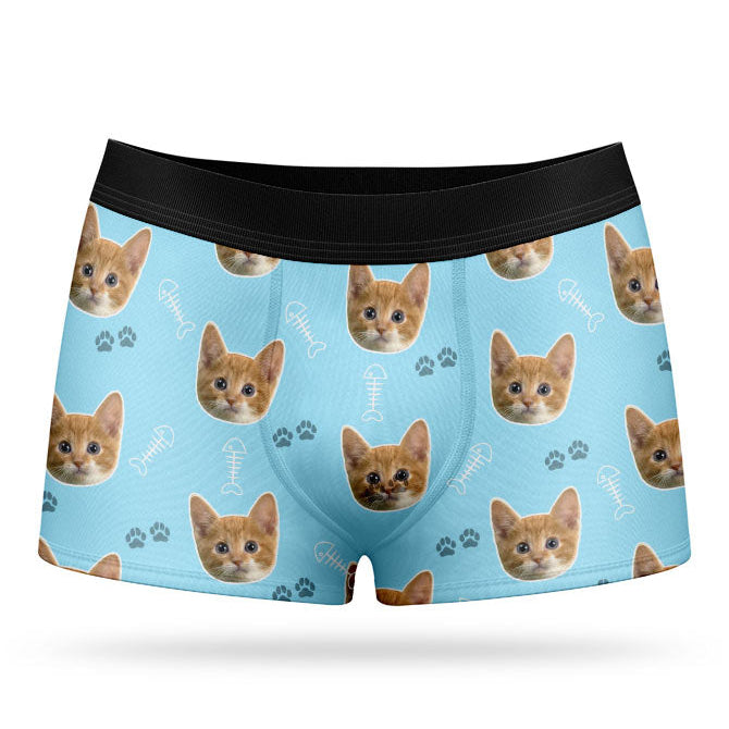 Your Cat on Custom Boxers