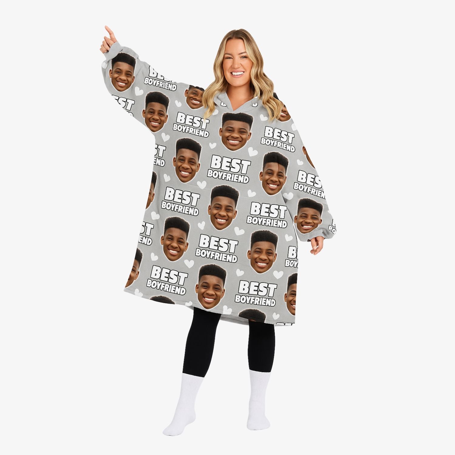 Best Boyfriend Blanket Hoodie