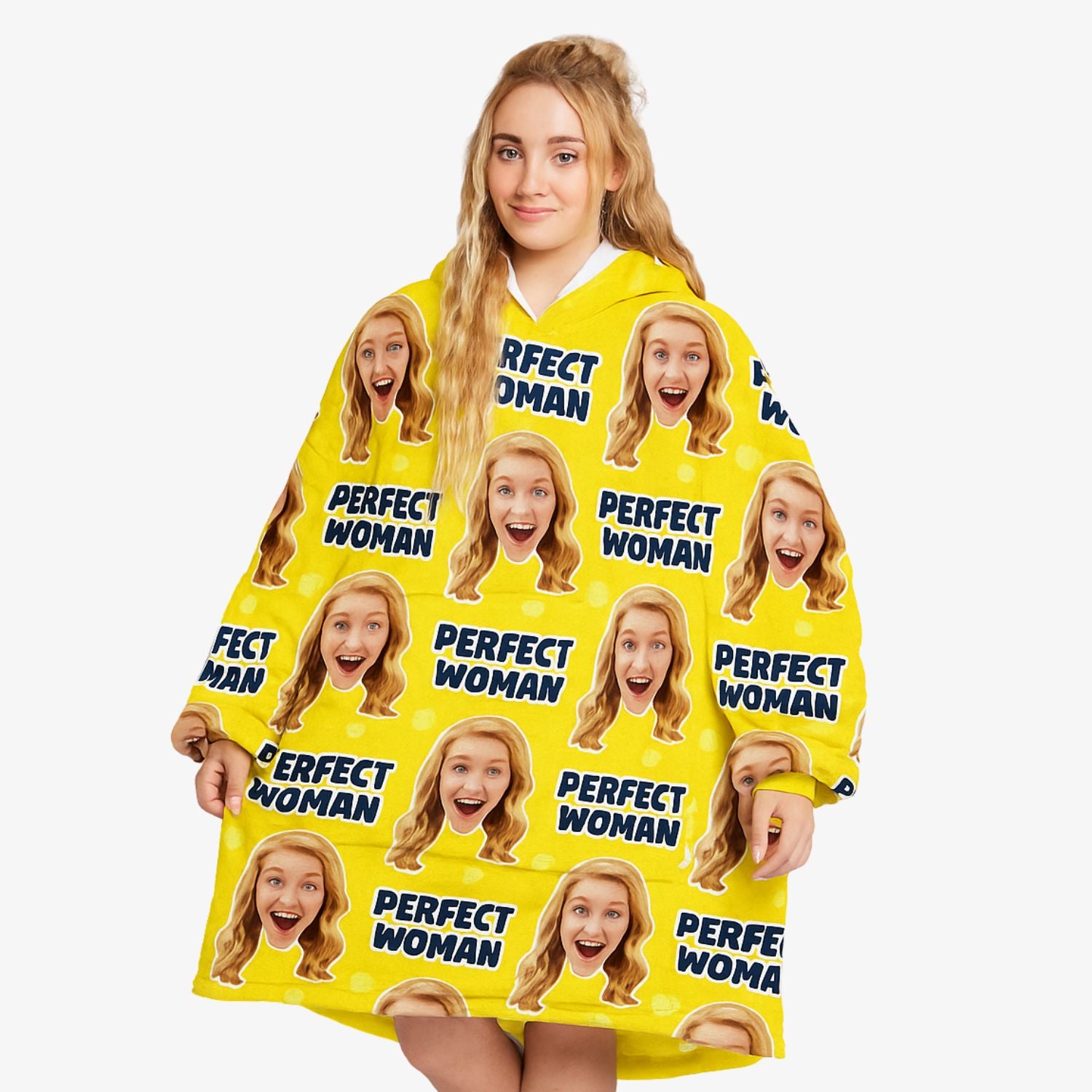 Perfect Woman Blanket Hoodie