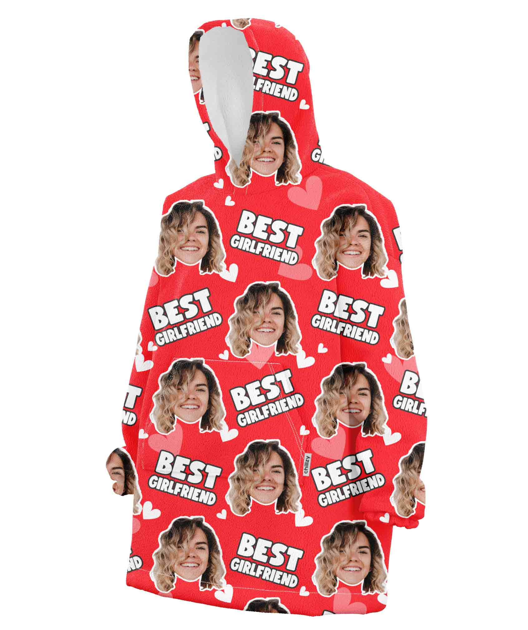 Best Girlfriend Blanket Hoodie