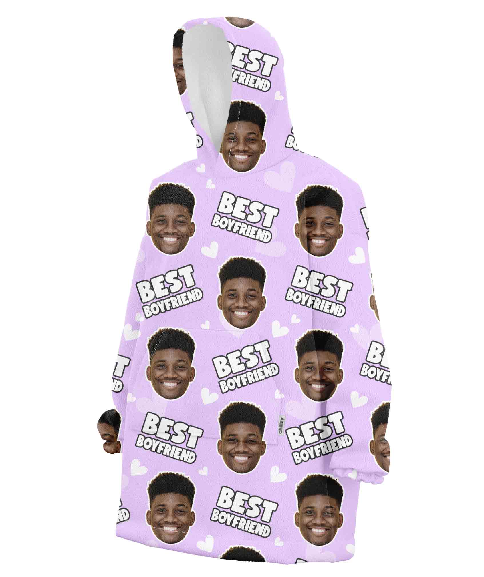Best Boyfriend Blanket Hoodie
