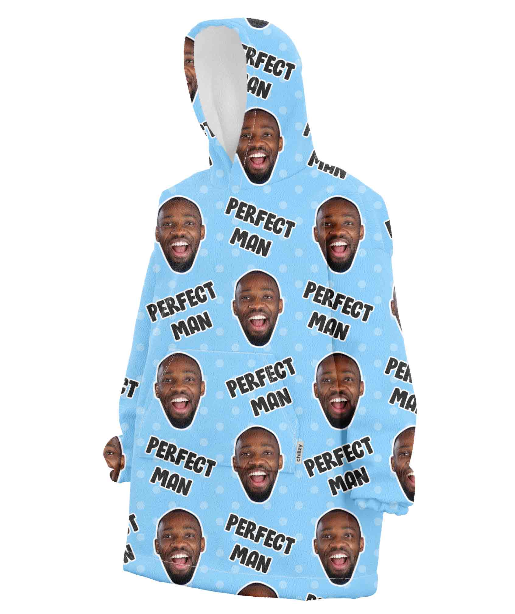 Perfect Man Hoodie Blanket
