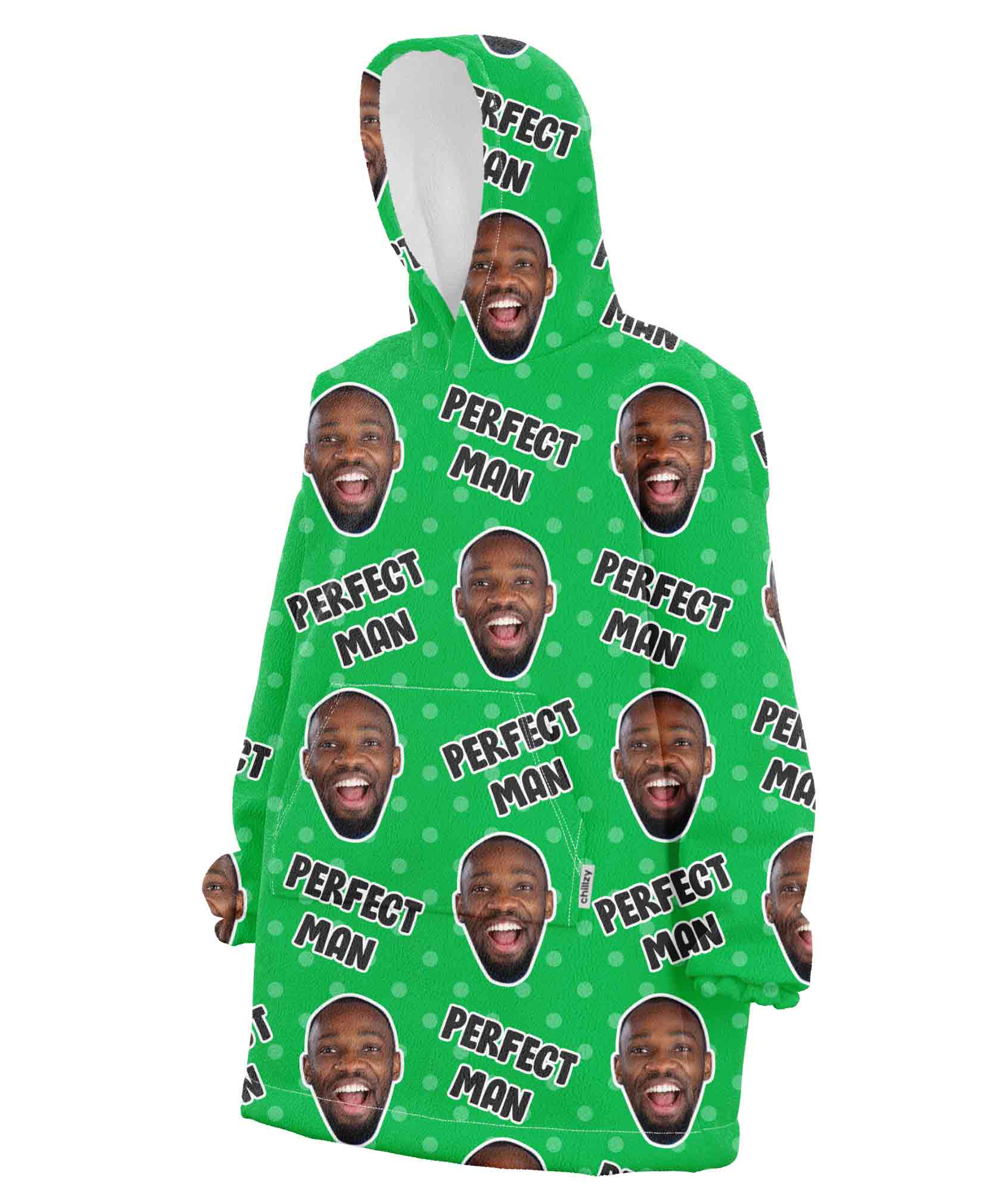 Perfect Man Hoodie Blanket