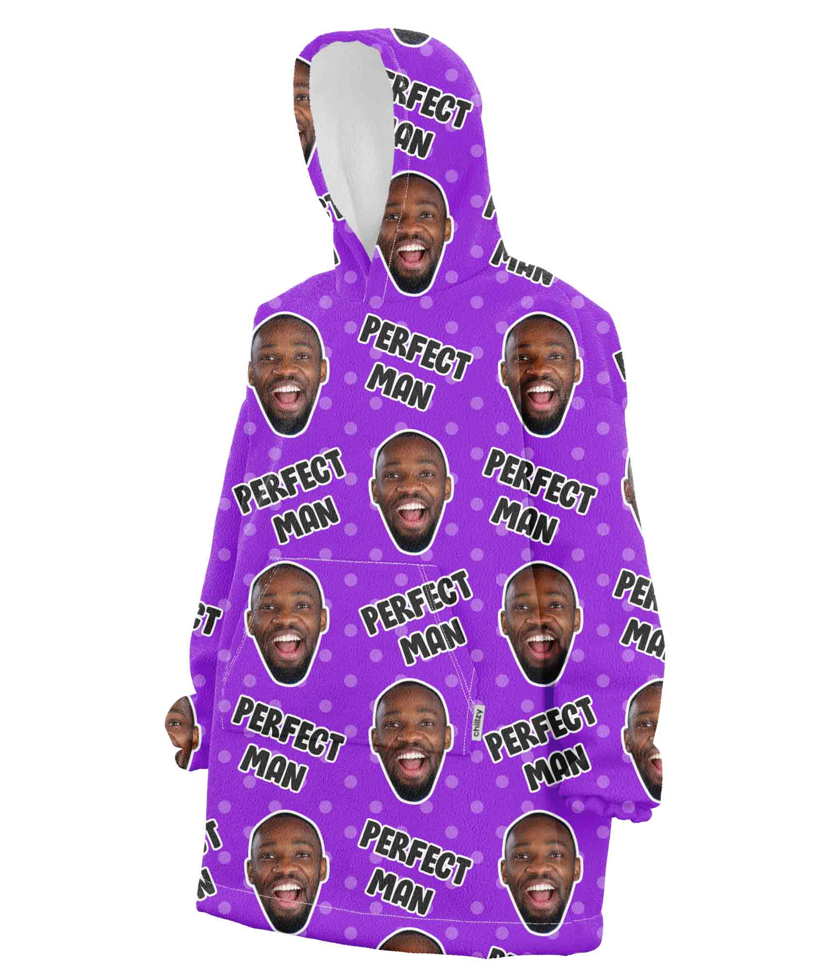 Perfect Man Hoodie Blanket