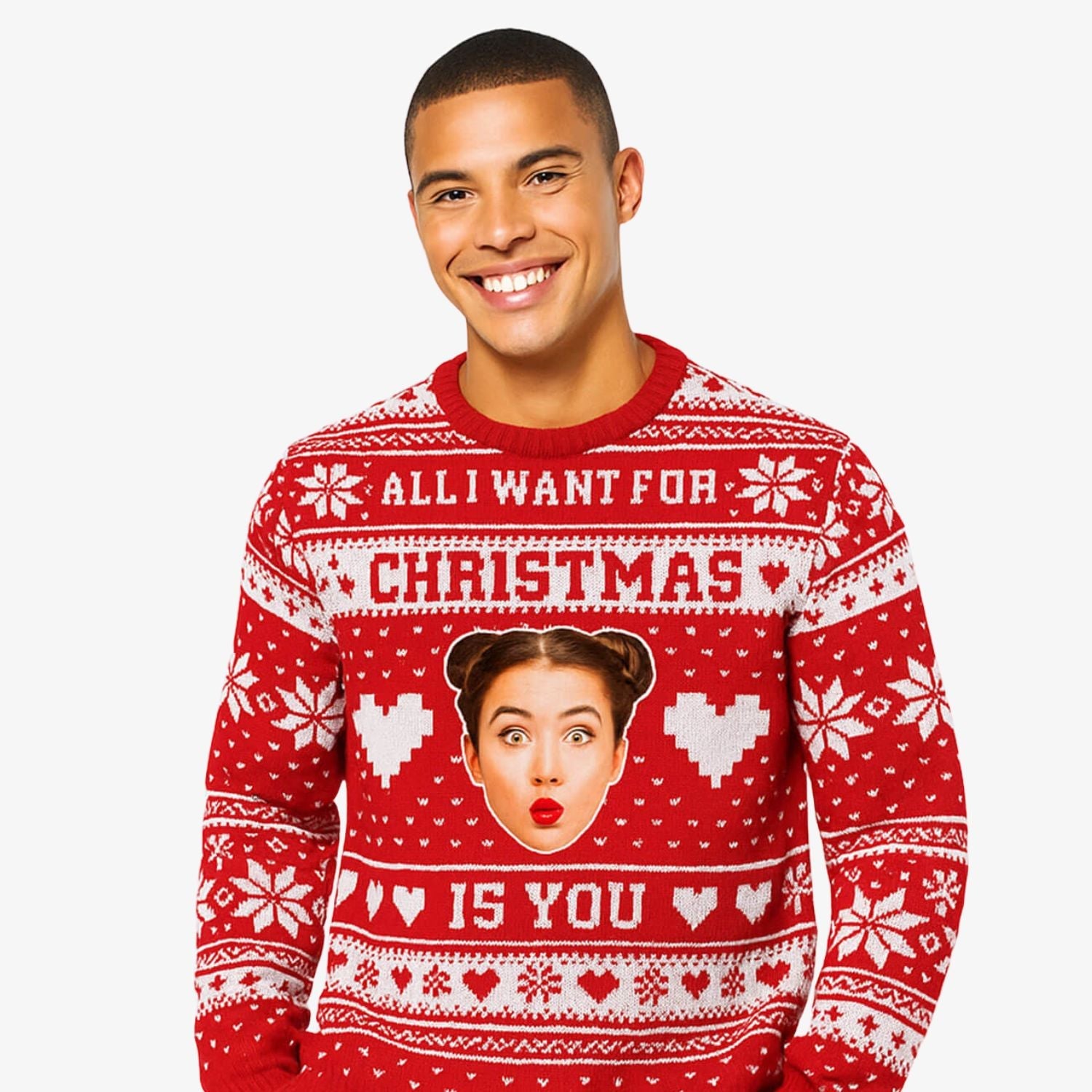 All I Want For Christmas Is You Personalized Christmas Jumper