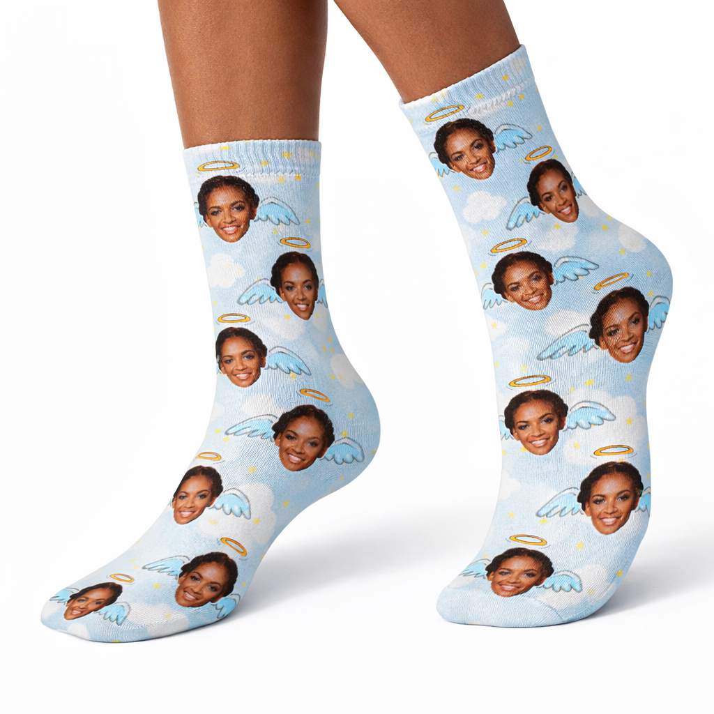 Angel Me Custom Socks