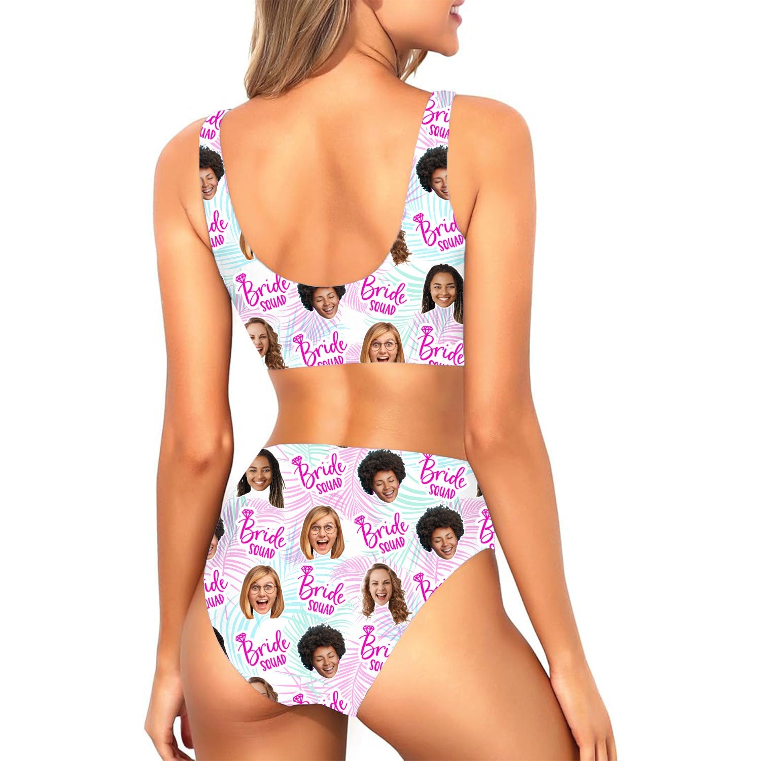 Bride Squad Custom Made Bikini Set