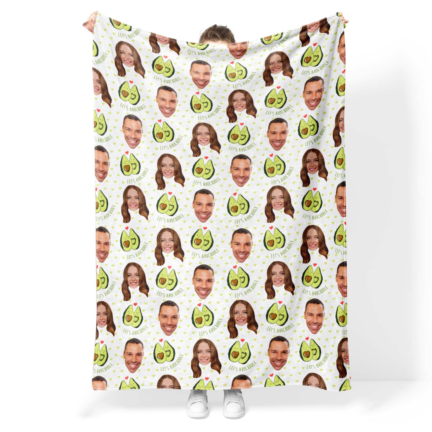 Avocuddle Personalized Blanket