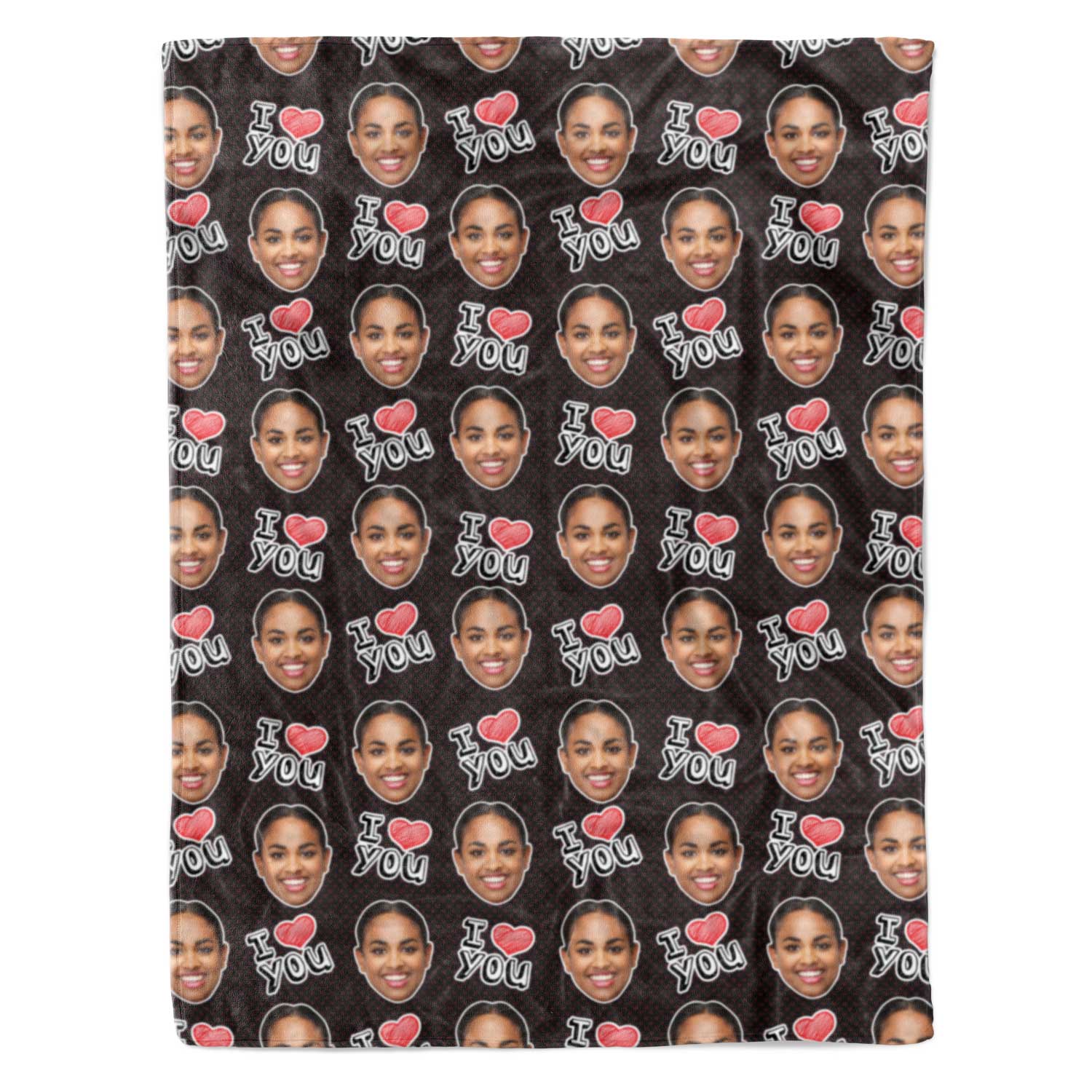 I Heart You Personalized Blanket