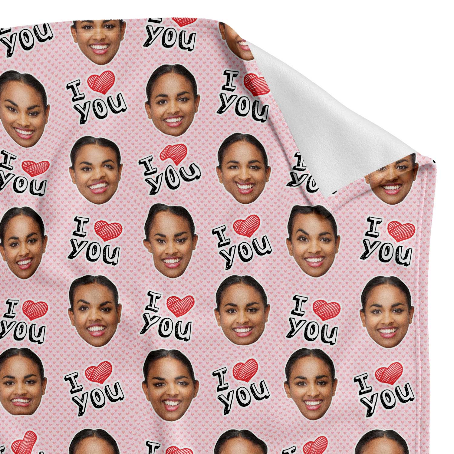 I Heart You Personalized Blanket