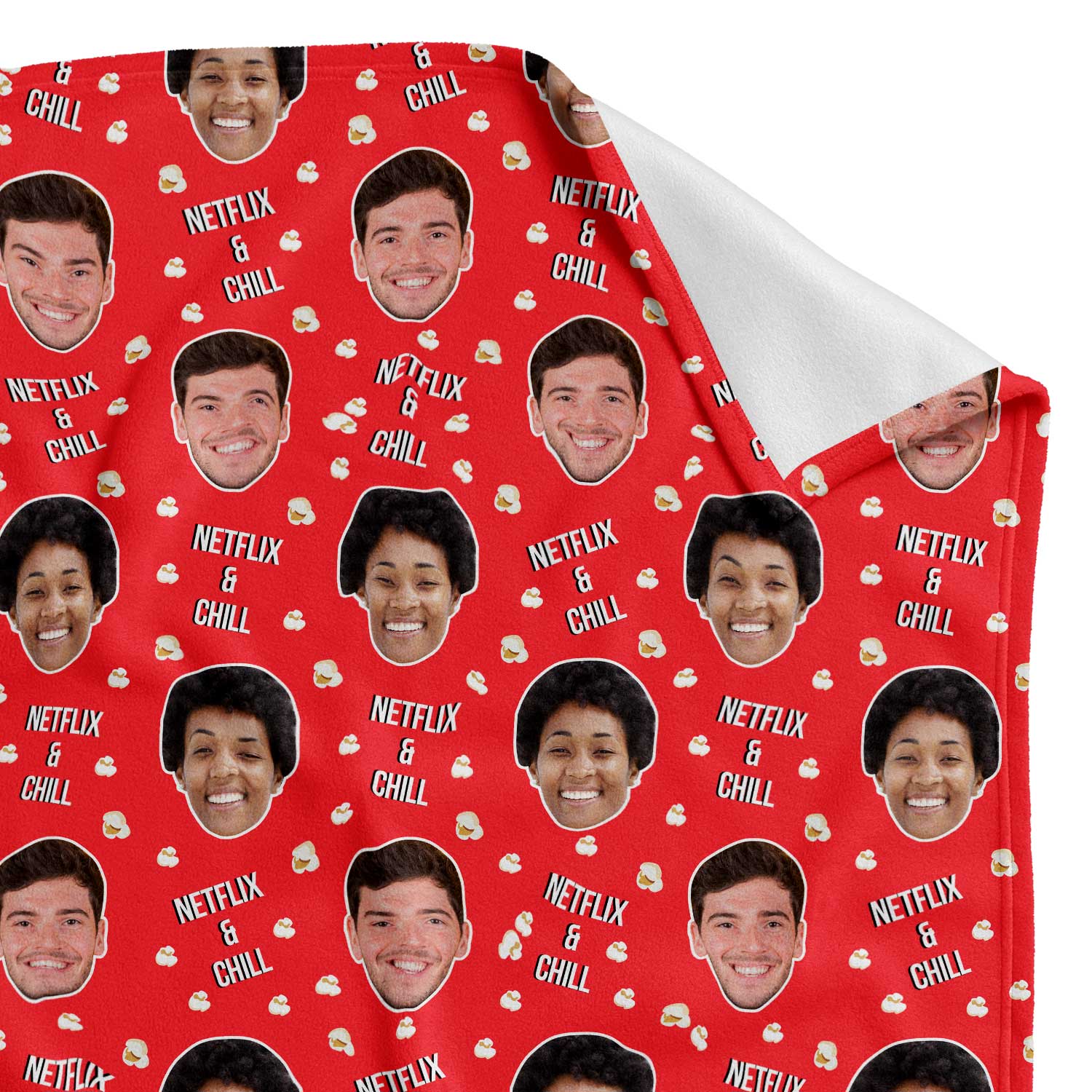 Netflix & Chill Personalized Blanket