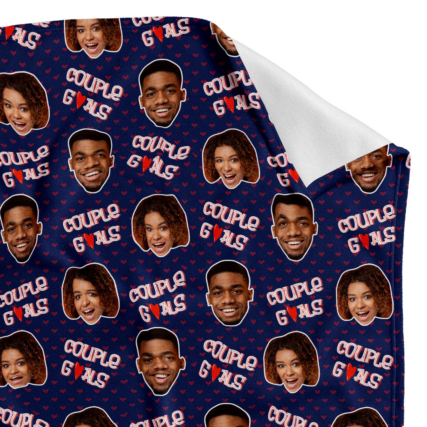 Couple Goals Personalized Blanket