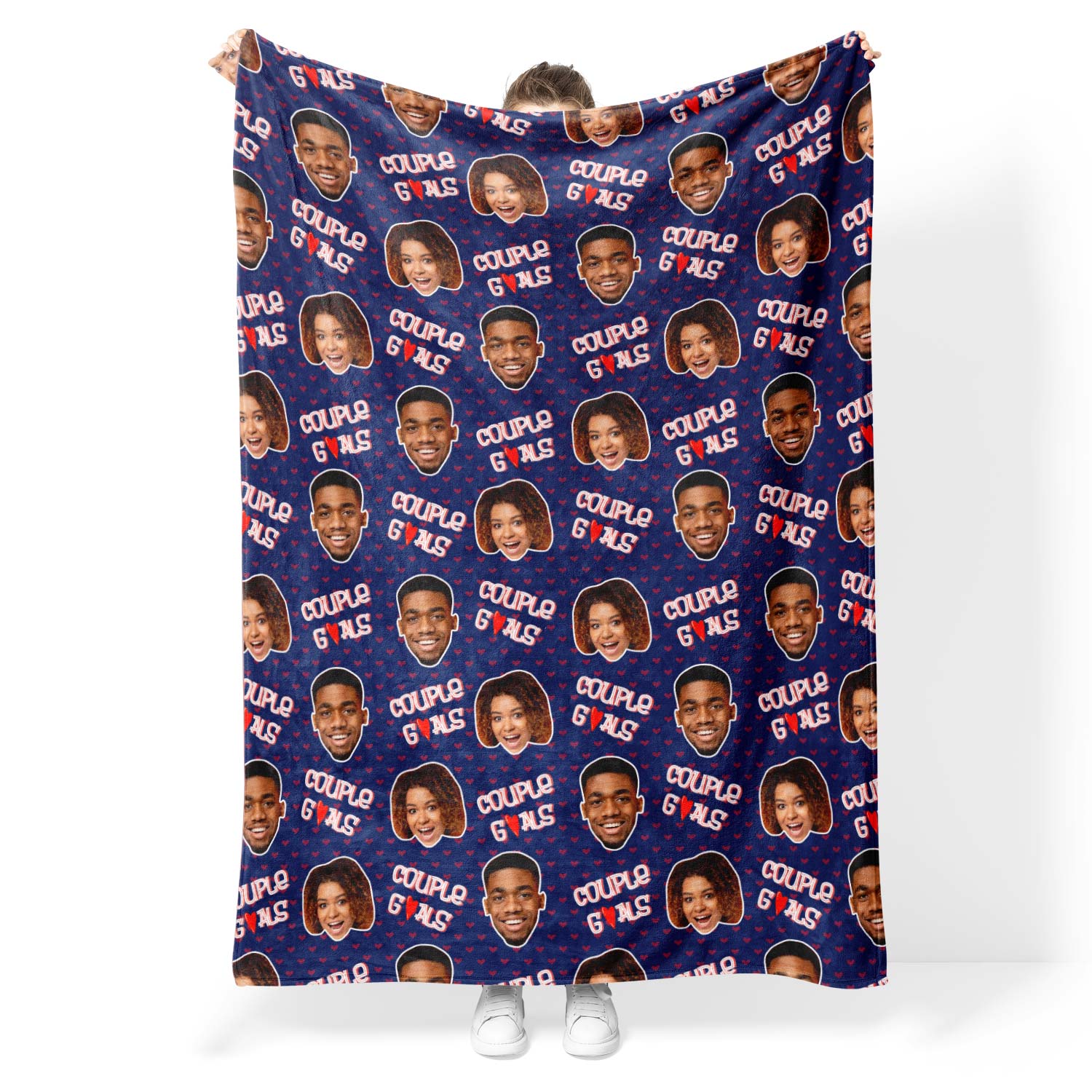 Couple Goals Personalized Blanket